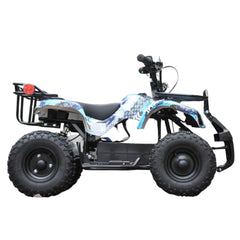 Motoworks 800w 36v Electric Farm Brushless Kids Quad Bike Blue