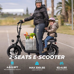 WindHorse C3 Electric Scooter  2 Seats Scooter