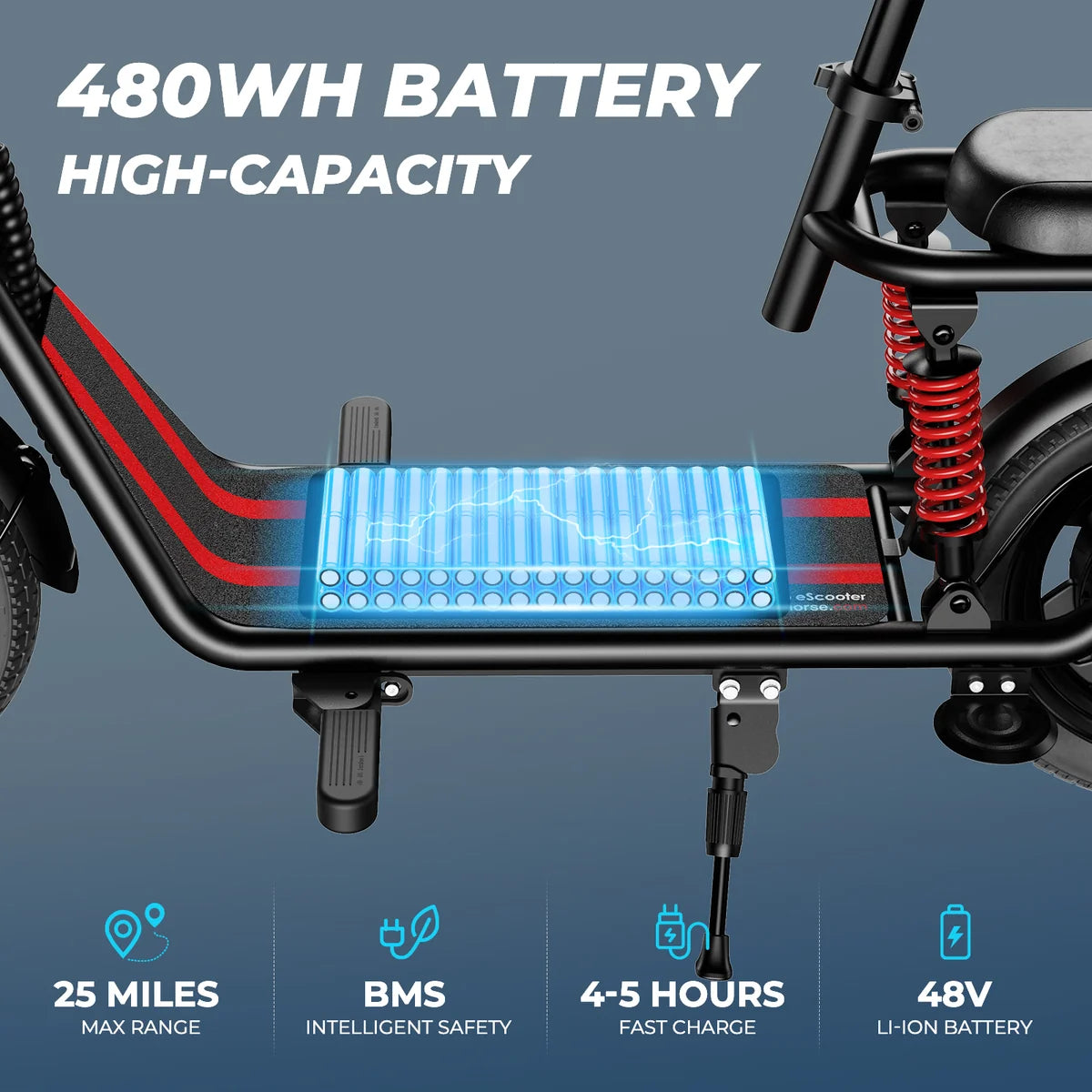 WindHorse C3 Electric Scooter  Battery
