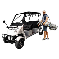 Megawheels Electric Golf Cart Evolution Buggy 6 Seater