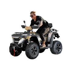 Megawheels GAZ ATV Quad Bike Fully Automatic Off Road Linhai M 550 L With Warranty