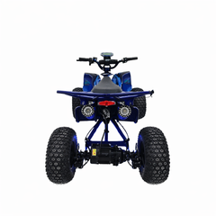 Blue ATV Quad Bike with Off Road Tyer