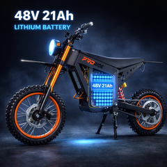 Electric bike with 48V 21Ah lithium battery