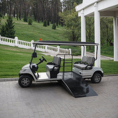 Megawheels Lvt Wheelchair Golf Cart 4 Seater for Special Needs With Ramp & Beacon Light