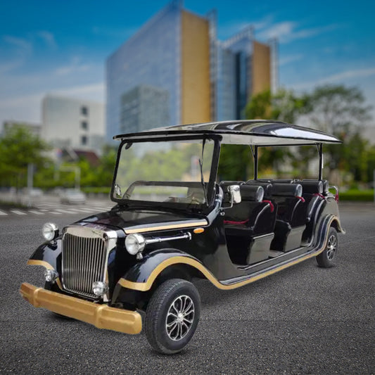 Classic Vintage Crusader electric Golf cart Luxury 8 seater