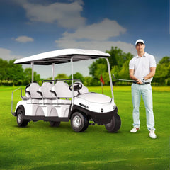 Megawheels Club Golf Car 8 Seater  Electric Golf Cart