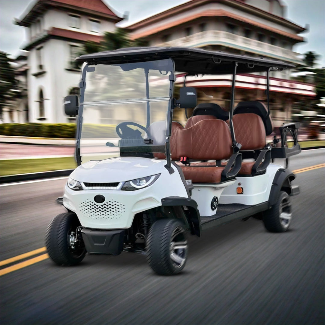 Green Rider Electric Golf Cart Golf Buggy 4+2 Seater- DESIGN TXV