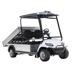 2-Seater Electric Utility Cargo Vehicle Long Cargo Box and Lithium Battery
