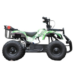 Motoworks 800w 36v Electric Farm Brushless Kids Quad Bike Green