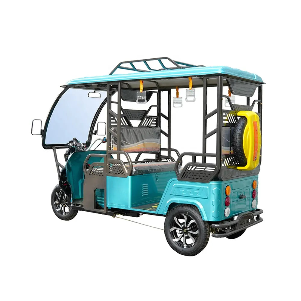 Megawheels Electric Tricycles Rickshaw For 6 Passengers