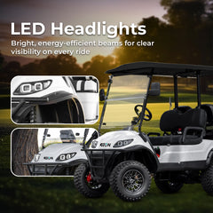 Keon Premium Electric Golf Cart 48V 170 AH Battery 4 Seater With Lifted Suspension and 1 Years Warranty