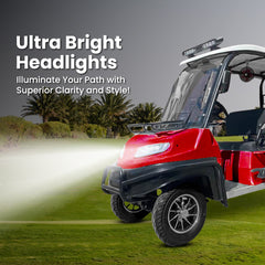 Megawheels Electric Golf Cart Sports Trekker Electrict Golf Buggy 4+ 2 Seater At Gulf Buggy