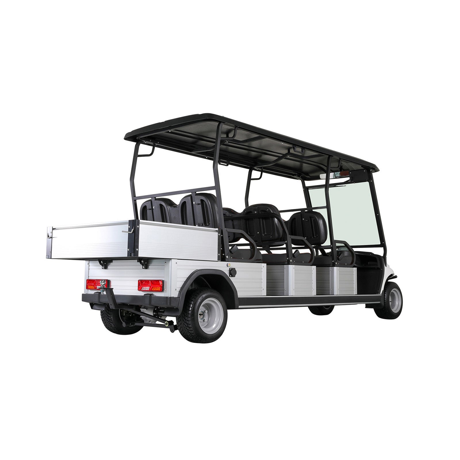 back of Keon Premium 6-Seater Electric Golf Cart with Cargo Box