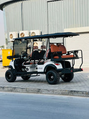 Green Rider Lifted Version Golf Cart Buggy 4+2 seater With Megawheels