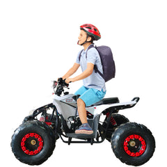 Megawheels 125 cc Atv Fully automatic Quad Bike - Red
