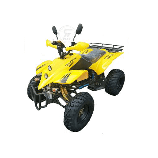 Yellow ATV Quad Bike off road King 250CC