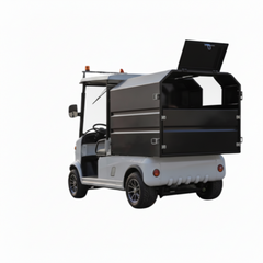 Back of Keon Premium 2-Seater Electric Garbage Golf Cart 