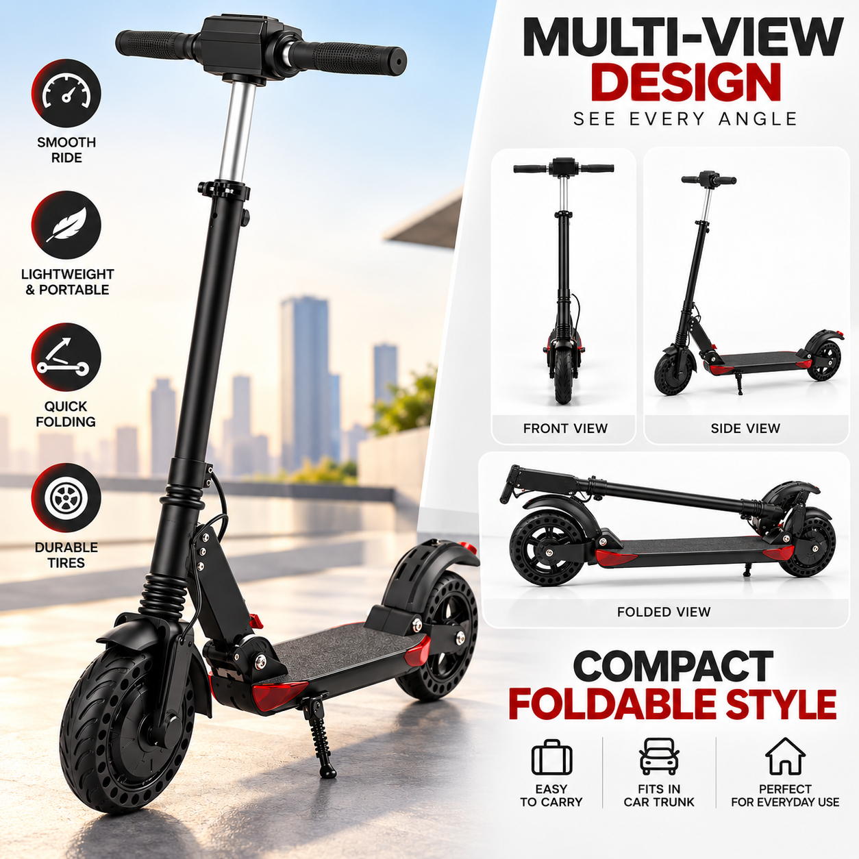 Kugoo Kirin S3 Folding Electric Scooter for Adults Folding Electric scooty