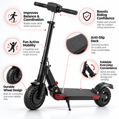 Kugoo Kirin S3 Folding Electric Scooter for Adults features