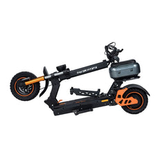 Black and orange Kugoo electric scooter 