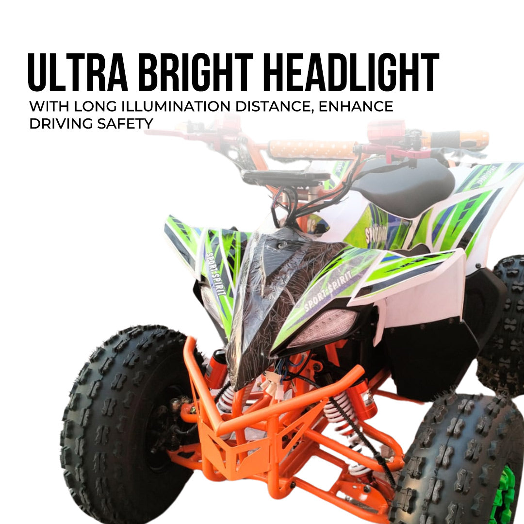 Megawheels Sportsranger Electric off Road ATV Quad Bike 60 V for Teens & Adults