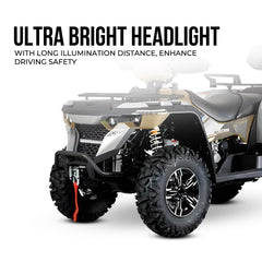 Megawheels GAZ ATV Quad Bike Fully Automatic Off Road Linhai M 550 L With Warranty