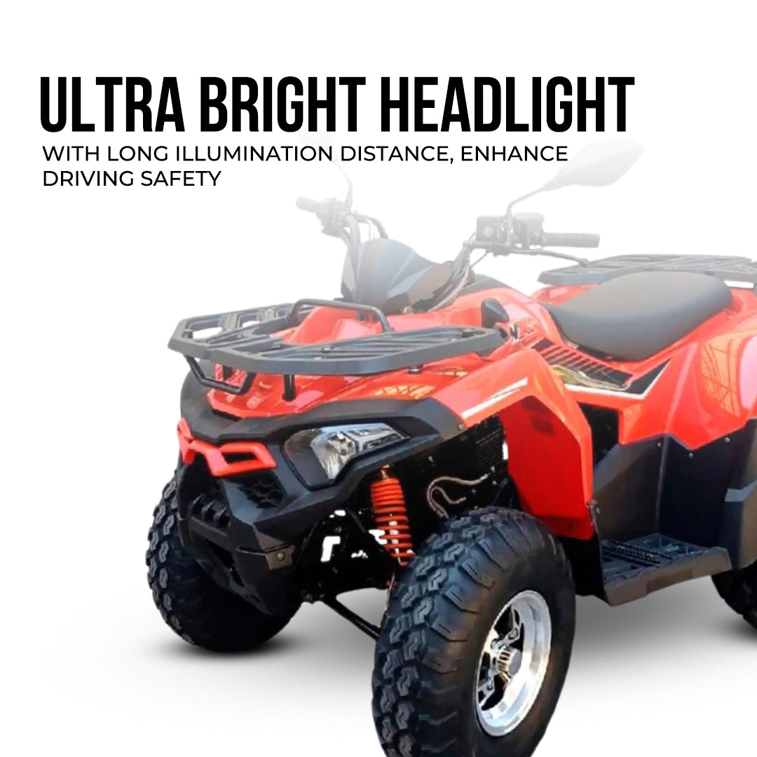 Megawheels GAZ ATV Quad Bike Fully Automatic Off Road Rage 230 cc With Warranty