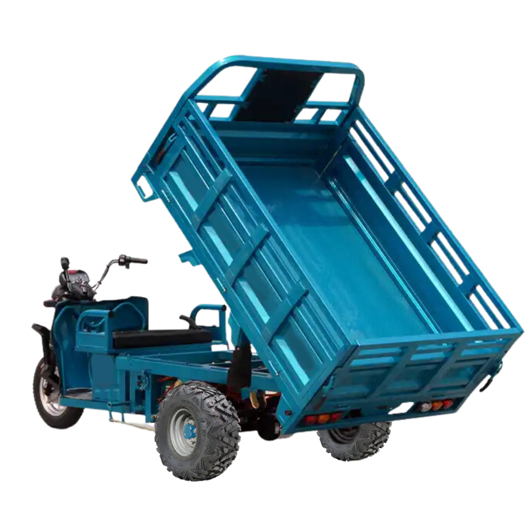 Megawheels Cargo Tuk Tuk Electric 3 wheels Scooter Hydraulic Trolley 1.8 MTR