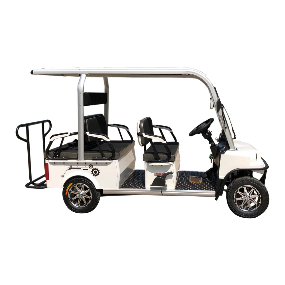 Megawheels 6 Seater Electric Golf Cart buggy white