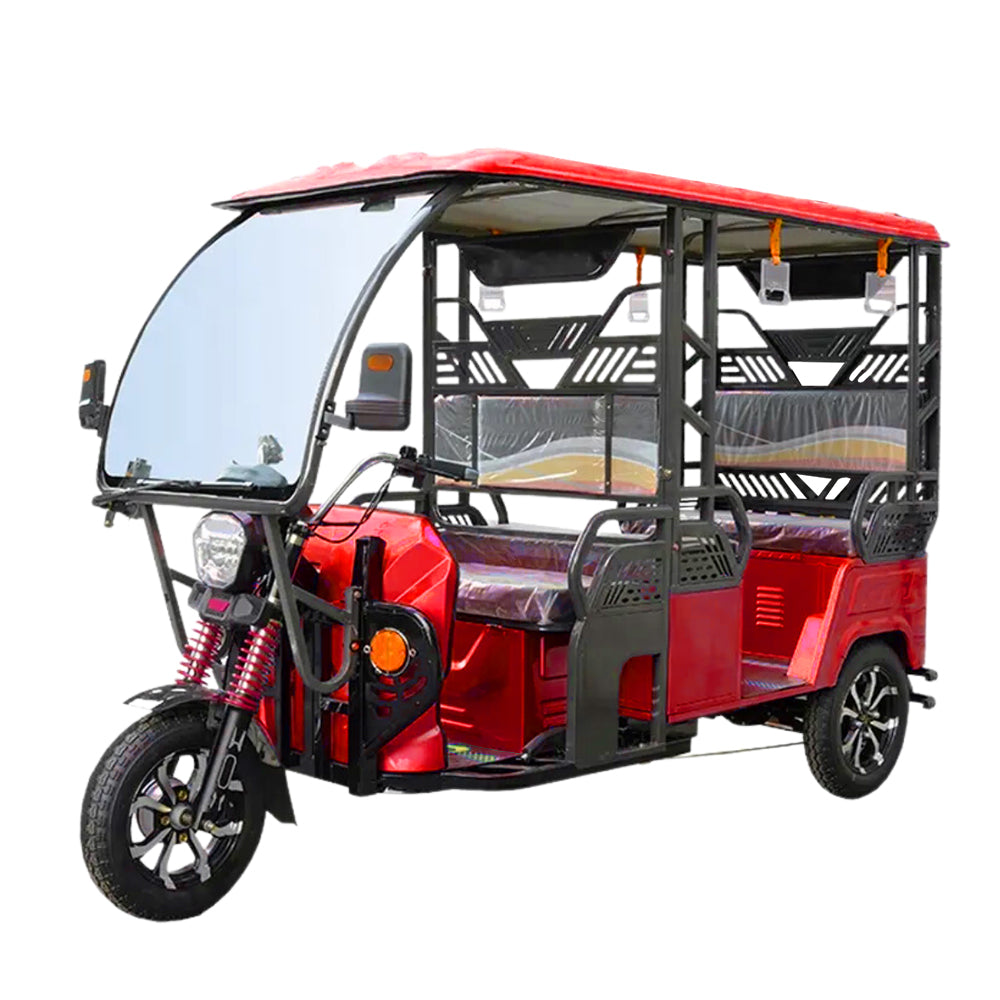 Electric Tricycles Rickshaw For 6 Passengers