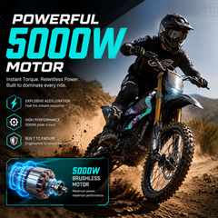 Surron Hyperbee Electric Bike 5000w Motor