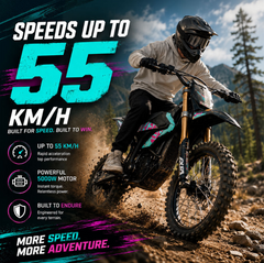 Surron Hyperbee Electric Bike 5000w for Kids and Teens 55kmh Off Road Performance in UAE