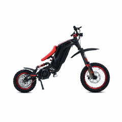 Viper S Electric Dirt Bike High Performance 3500 W Motor in red