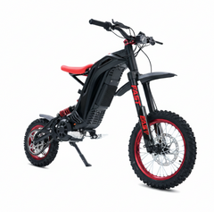 Viper S Electric Dirt Bike High Performance 3500 W Motor in red