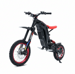 Viper S Electric Dirt Bike High Performance 3500 W Motor in red