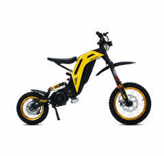 Viper S Electric Dirt Bike High Performance 3500 W Motor in yellow