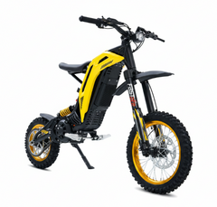 Viper S Electric Dirt Bike High Performance 3500 W Motor in yellow