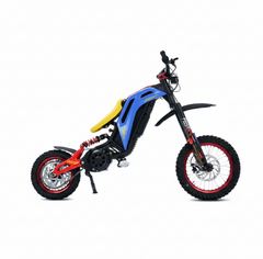 Viper S Electric Dirt Bike High Performance 3500 W Motor in blue