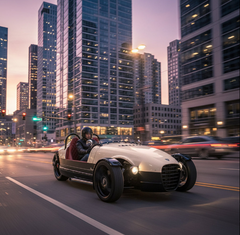 VANDERHALL Venice GTS – Premium 3-Wheel Roadster for Dubai Roads | Luxury Open-Air Driving Experience at Gulf Buggy