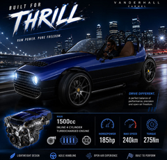VANDERHALL Carmel at Gulf Buggy – Luxury 3-Wheel Roadster in Dubai UAE