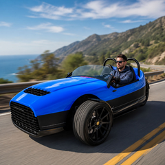 VANDERHALL Carmel Blackjack at Gulf Buggy – Premium Luxury 3-Wheel Roadster in Dubai UAE