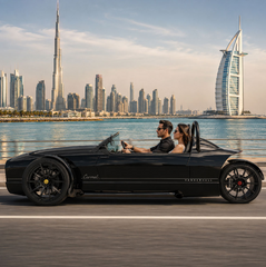 VANDERHALL Carmel Blackjack at Gulf Buggy – Premium Luxury 3-Wheel Roadster in Dubai UAE