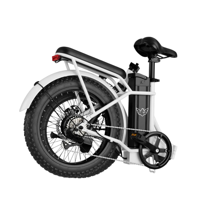 WindHorse W2 Carbon Alloy Foldable Ebike 48 V white Folding ability