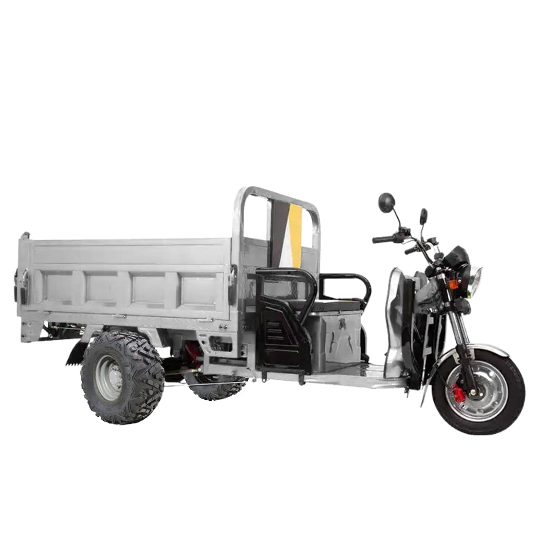 Megawheels Hydraulic Cargo 1.6 Mtr Tuk Tuk Electric 3 Wheels Off Road Scooter Trolley - Rafplay