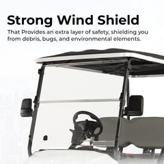 Megawheels Lvt Electric Golf Carts Strong Wind Shield