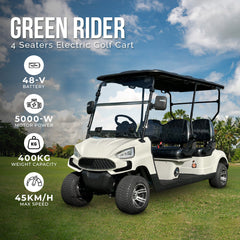 Green Rider Electric Golf Cart 4 Seater Golf Buggy By Gulf Buggy