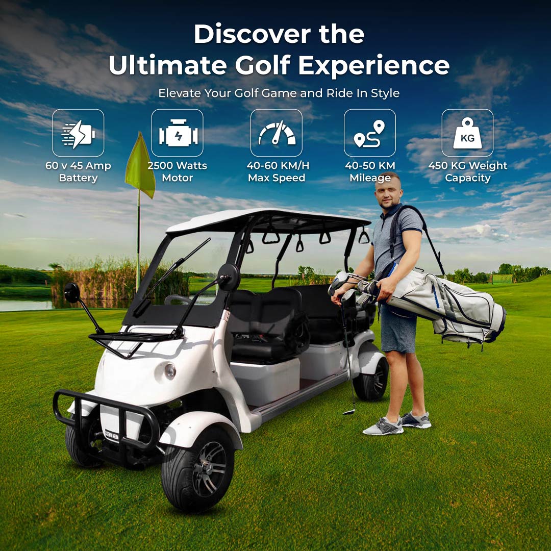 Golf cart with features