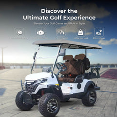 Megawheels Golfzilla Electric Golf Cart 2+2 Seater Buggy Dubai