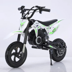 Megawheels RMX 24V Electric Kids Dirt Bike With Rubber Tyres & Leather Seat at Gulf Buggy