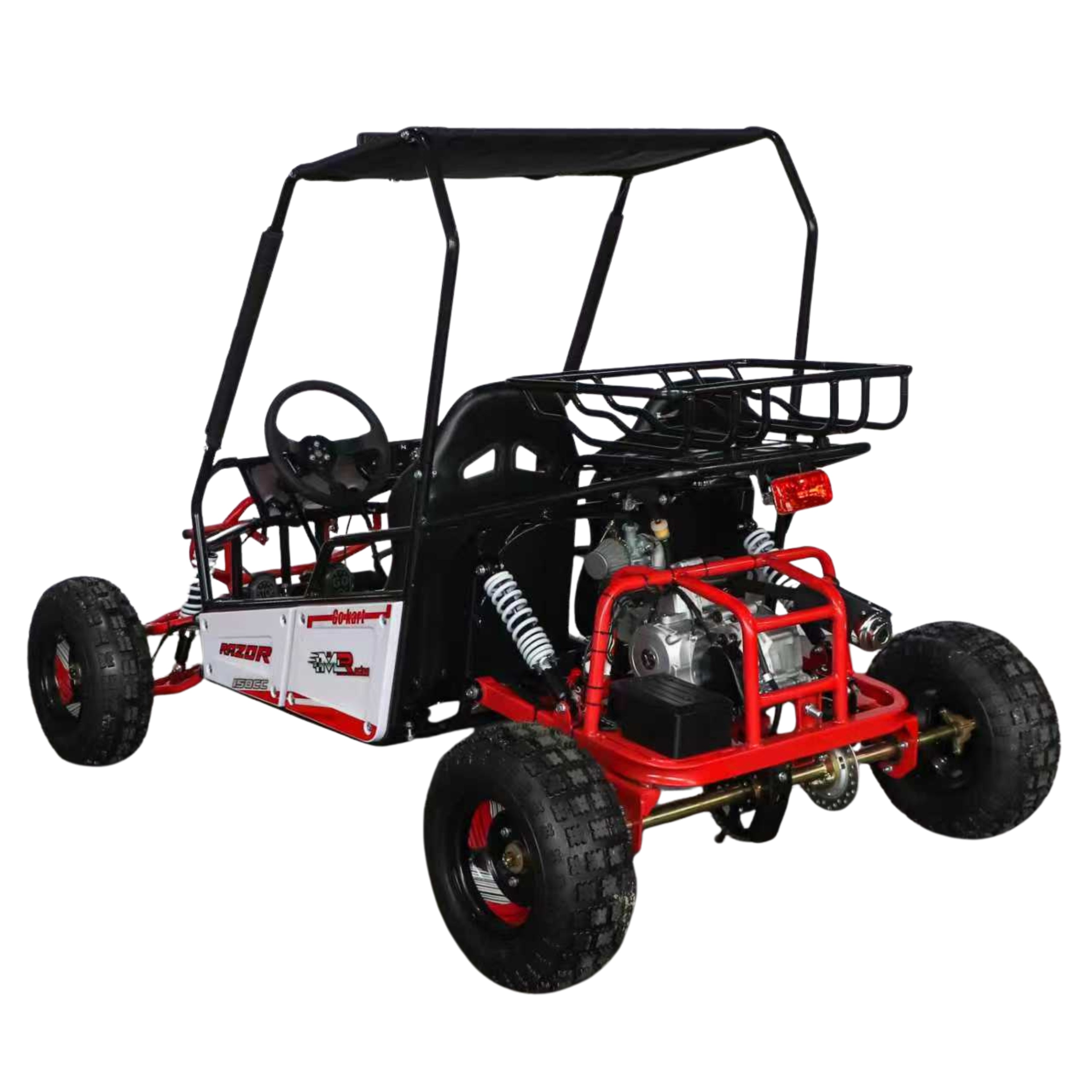 Back view of  UTV 125 CC Off Road Triton Buggy